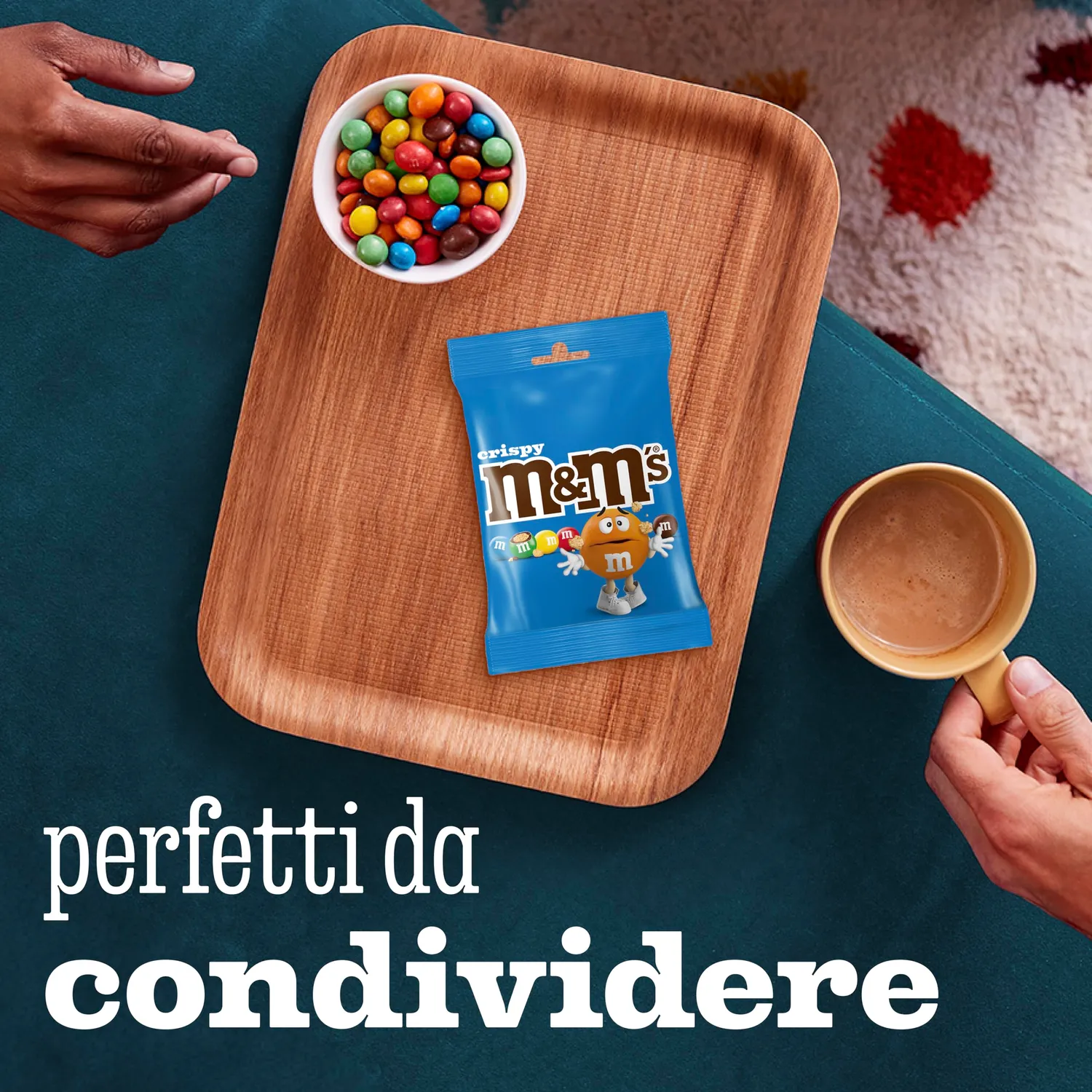 M&M's Crispy Confetti Riso Cioccolato Busta 187 g